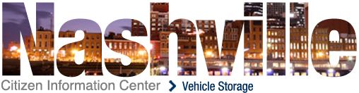 Nashville Vehicle Storage